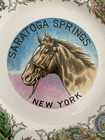 Saratoga Springs New York Souvenir Plate Collectible Display Circa 1960’s — photo 2