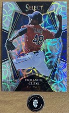 Emmauel Clase 2022 Panini Select Baseball Premier Level Scope Prizm #132