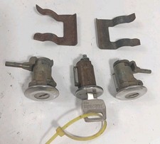 67 Only Ford F100 Truck Locks Keyed Alike Ignition Both Doors Original Parts