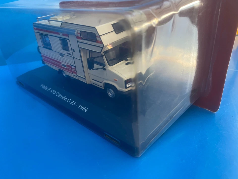 Citroën C 25 Pilota R 470 1984 IXO Camper IXO 1/43 Nuovo - Immagine 3 di 4