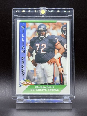 #ad #ad 1991 Pacific William Perry #52 Chicago Bears The Refrigerator $14.99