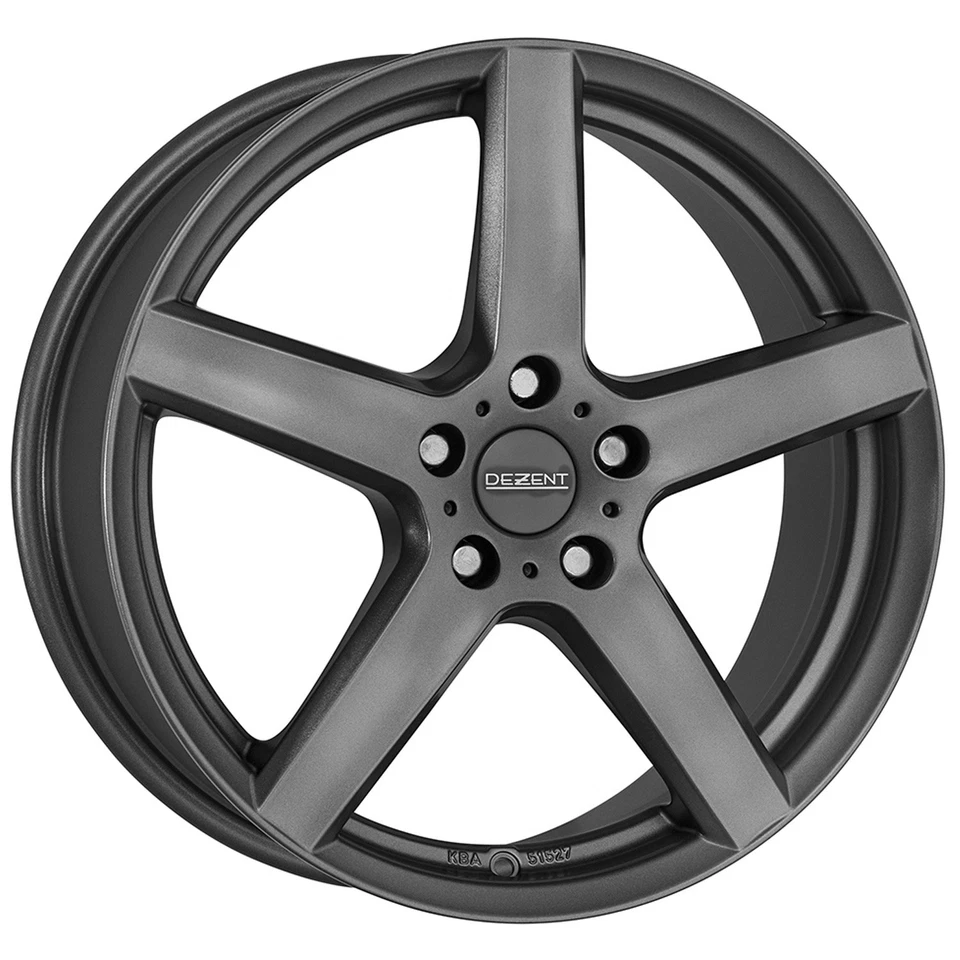 Jantes Dezent TY graphite 7.5Jx17 ET35 5x120 pour BMW 1 2 3 4 5 X1 X3 X4 Z3 Z4 1 - Photo 1/4