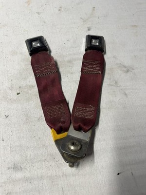 87 - 97 FORD OBS F150 F250 F350 BENCH SEAT BELT RED OEM