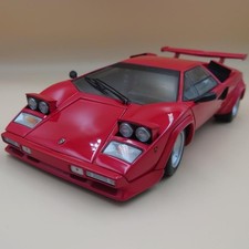 KYOSHO DIECAST Lamborghini Countach LP500S 1/18 Diecast Miniature Cars Red Used