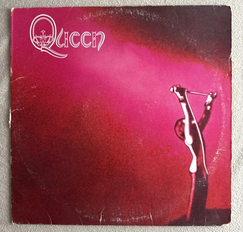 Queen SELF TITLED LP 1973 Elektra 1st Press G