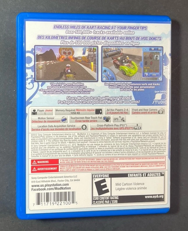 ModNation Racers [ Roadtrip ] (PS VITA) USED - Image 4 of 4