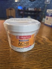 De La Cruz 10 Sulfur Ointment Acne Medication, 2 JUMBO JARS 5.5 OZ Exp. 07/2027