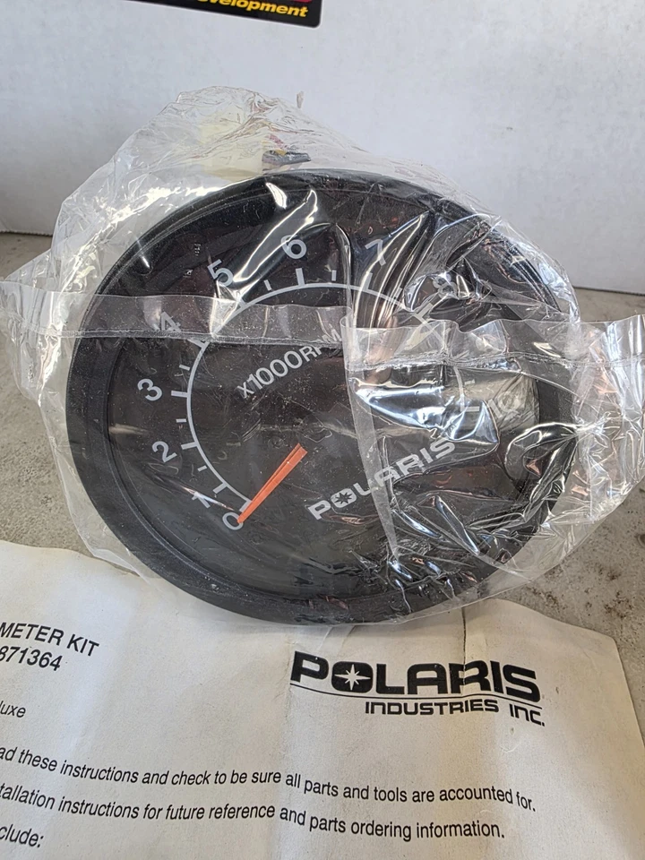 1996 Trail Deluxe тахометр набор Polaris 2871364 новый из старых запасов - Изображение 4 из 4