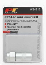 Performance Tool W54212 1/8" NPT Grease Gun Coupler! Fast Shipping!