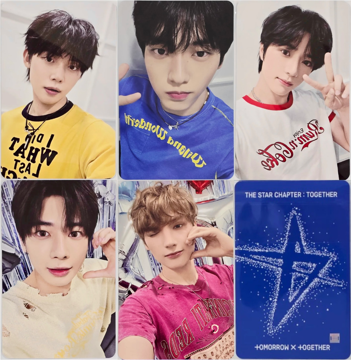 TXT] STAR CHAPTER : TOGETHER Music Korea Lucky Draw LD Photocard