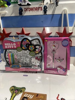 Hello Kitty Princess Accessory Set Plus Doodle Wall Art