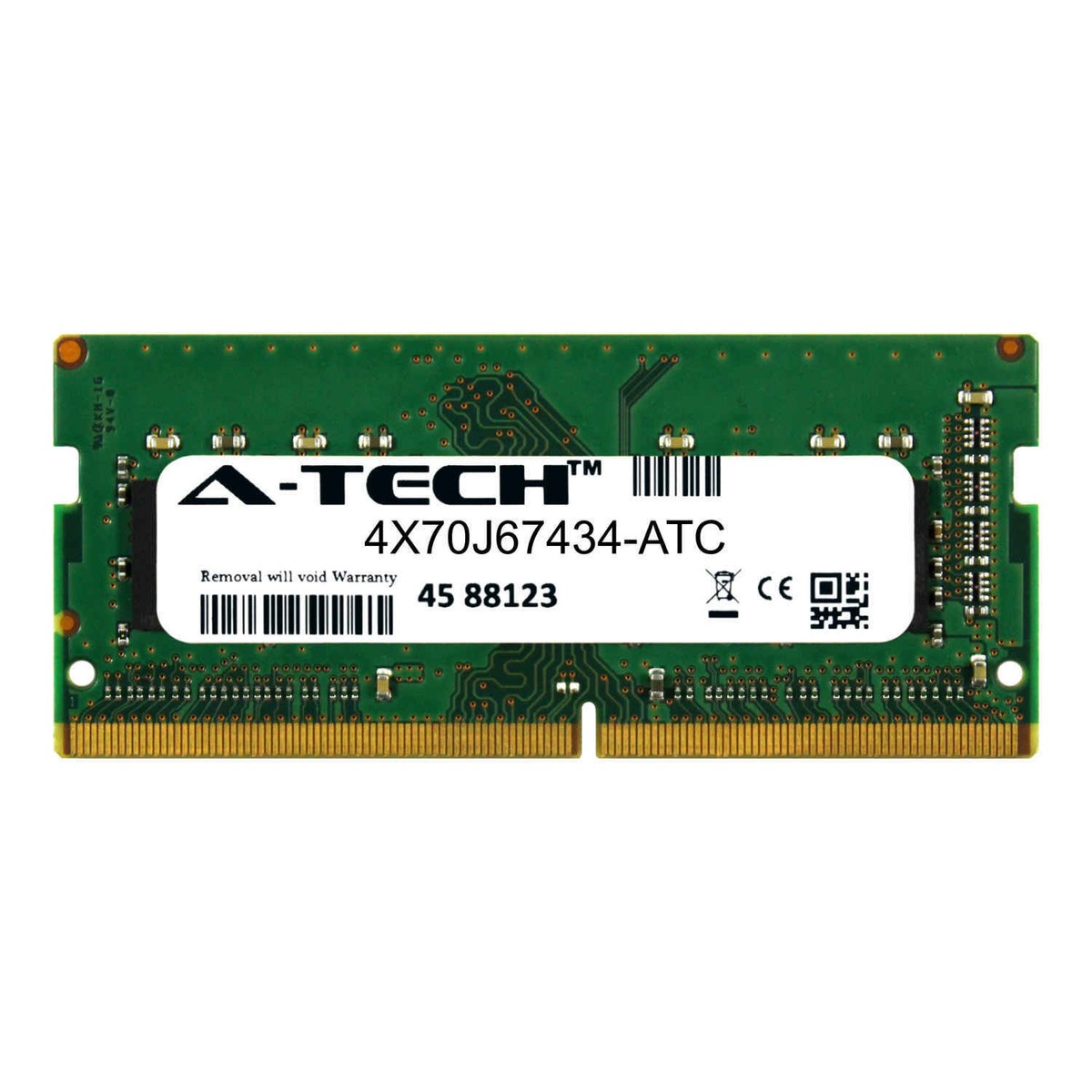 ddr4 17枚 4GB DDR4 PC4-17000 SODIMM (Replacement for Lenovo 4X70J67434