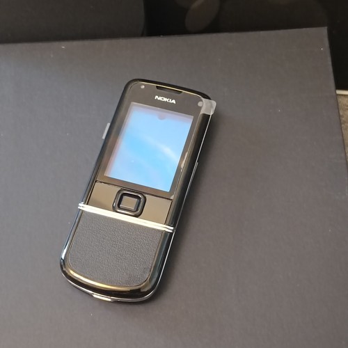 RARE NEW Nokia 8800 Sapphire Arte Black 8800e Parts Full Housing Cover Cases - Picture 12 of 16