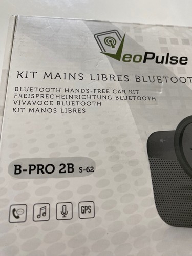 VeoPulse B-PRO 2B S-62 Bluetooth Haut-parleur de voiture commande vocale mains libres NEUF - Photo 10 sur 11