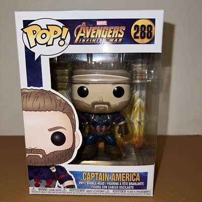 Funko Pop Marvel Avengers Infinity War Captain America #288 NIB