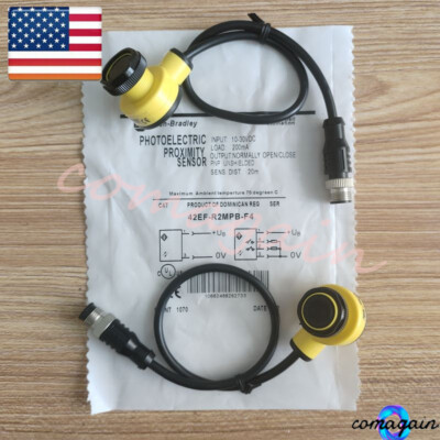 4-Pin Photoelectric Proximity Sensor For Allen-Bradley 42EF-R2MPB-F4 42EFR2MPBF4