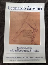 1979 Leonardo Da Vinci Drawings Windsor Castle Palazzo Vecchio Florence, Italy