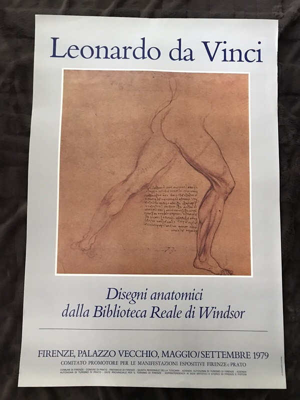 1979 Leonardo Da Vinci Drawings Windsor Castle Palazzo Vecchio Florence, Italy