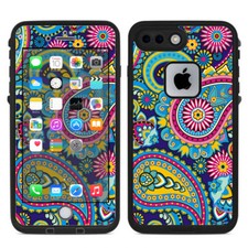 Skin Decal for Lifeproof iPhone 7 Plus Fre Case / Colorful Paisley Mix