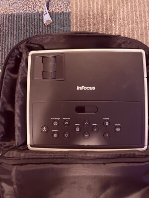 InFocus IN1100 DLP LCD Projector 1024x768 XGA USB Mini-B VGA S-Video Composite
