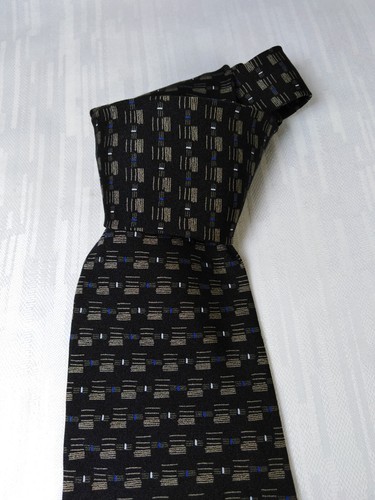 BIAGIOTTI 100% Silk Tie Necktie Italy Vintage - Picture 3 of 5