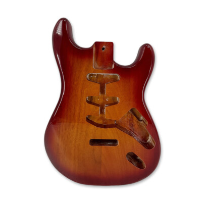 New Guitar Body replacement SSS Style Yellow Painting Mahogany For ST body