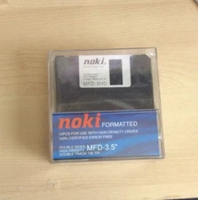Noki Formatted 3.5 Inch Floppy Disks 10PCS