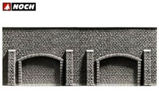 Muro con archi in pietra 39,6x7,4 cm N NH34859 - noch modellismo