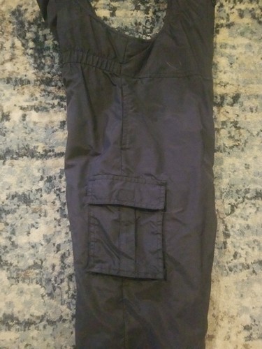 Oshkosh B'gosh Girls Black Snow Suit Bib Overalls Size 7 - Picture 11 of 18