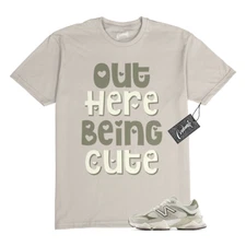 9060 Olivine Lichen Green Dark T Shirt to Match OHBC