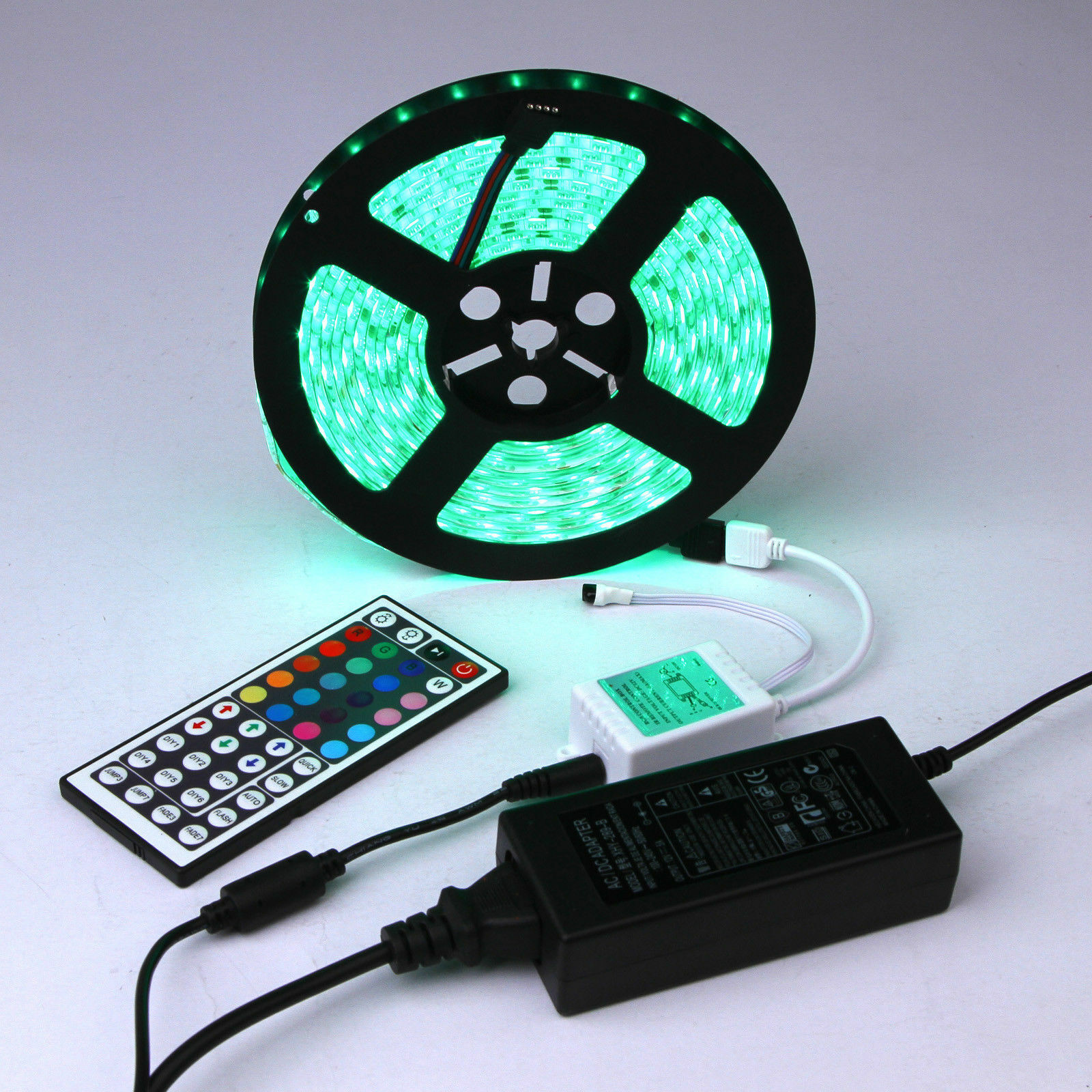 44 Key RGB LED Strip IR Remote Fernbedienung Steuerung Controller Kontroller 12V