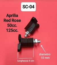 COPPIA SUPPORTI IN GOMMA PER  FRECCE Aprilia Red Rose 50cc - 125cc CEV 332-333
