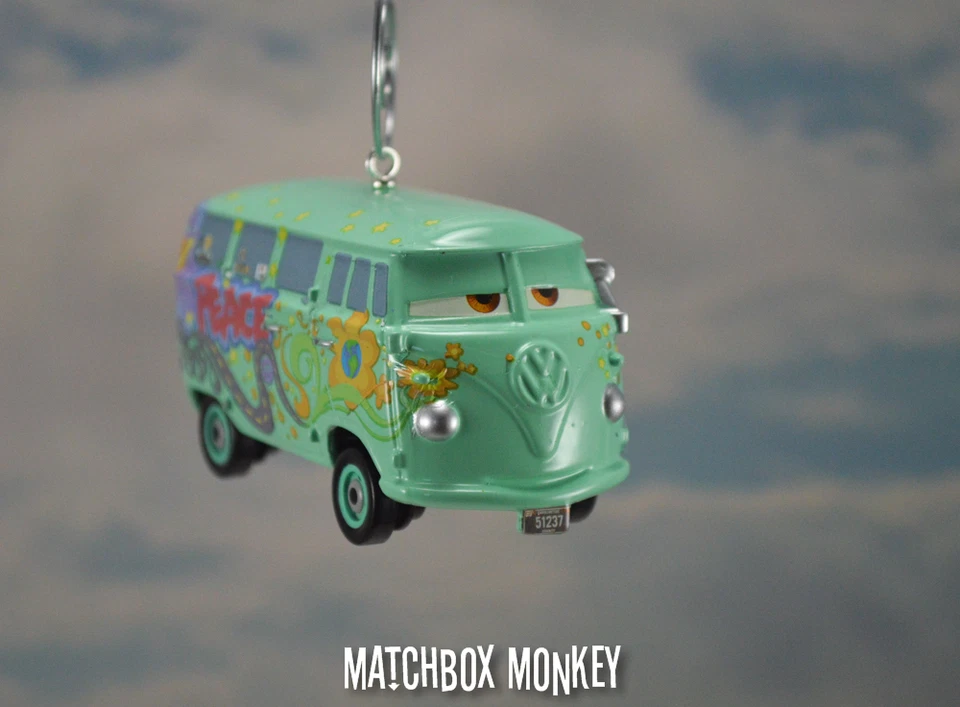 Fillmore Disney Pixar Coches Volkswagen T2 Autobús Adorno Personalizado VW Vanagon Van TII Foto 4 de 4