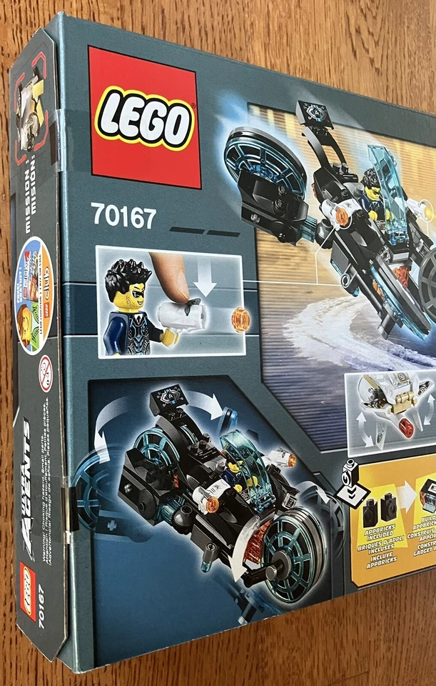 LEGO Ultra Agents: Invizing Gold Getaway (70167) - новый в запечатанной коробке - Изображение 3 из 4