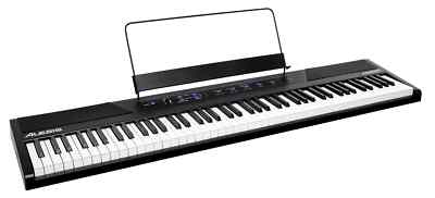 Alesis Concert Piano Digital Klavier 88 Tasten Keyboard Digitalpiano Schwarz