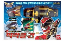 Power Rangers Goseiger Miracle Mega Force GOSEI BLASTER Gun Header Card Bandai