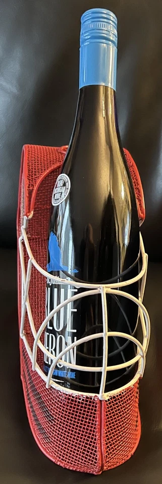 CHICAGO BLACKHAWKS metal mesh helmet wine cork cage bottle holder NHL Hockey - Image 4 of 4