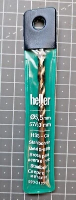 Heller 990 HSS-Co Drill Bit - German quality - 5.5mm Diameter