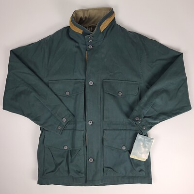Vintage 90s London Fog Corduroy Rustic Outerwear Jacket Size L