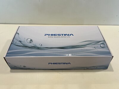 Phiestina Einhebel-Badezimmer-Wasserhahn Gebürstetes Nickel – Mit Wasserfall-Auslauf & Pop-Up-Ablauf