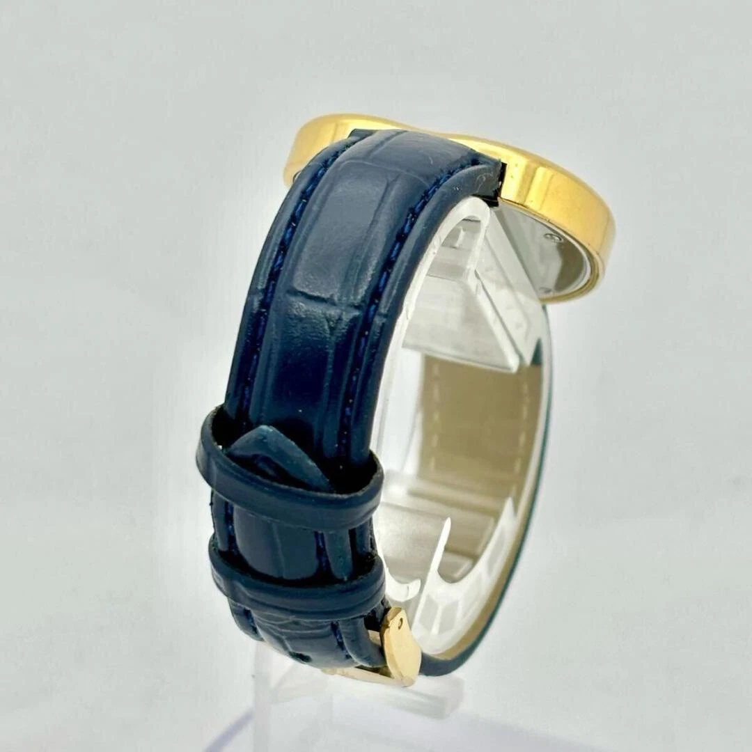 SAINT LAURENT (YSL) Orologio Yves Saint Laurent Cuore Donna Quarzo Oro Cintura NAVY dal Giappone Lavoro