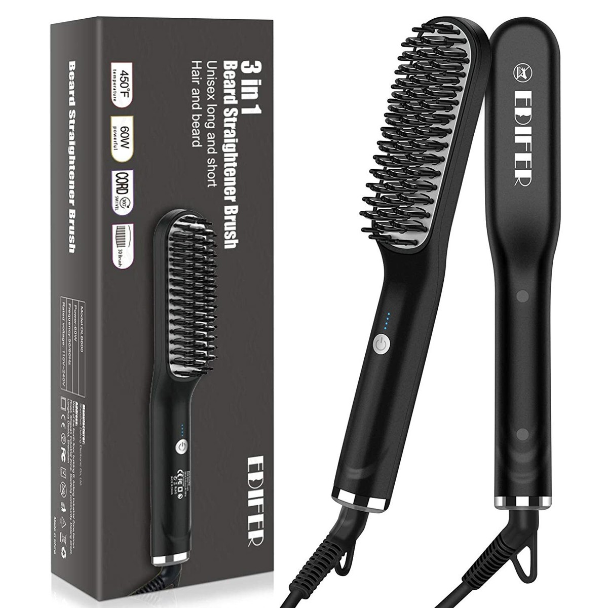 Beard Straightener, in Beard Straightener for Men, Anti-Scald