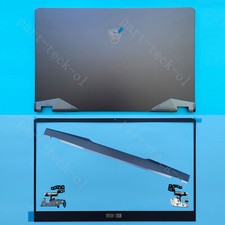 New for MSI GE76 Raider MS-17K1/K3 FHD Back Cover Front Bezel Hinge H Cover Blue