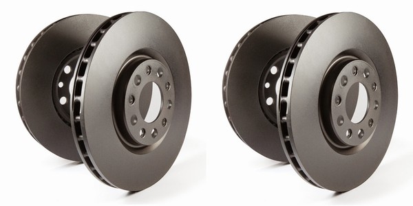 Ebc Bremsscheiben Premium Vorne+Hinten FüR Renault Laguna 3-image