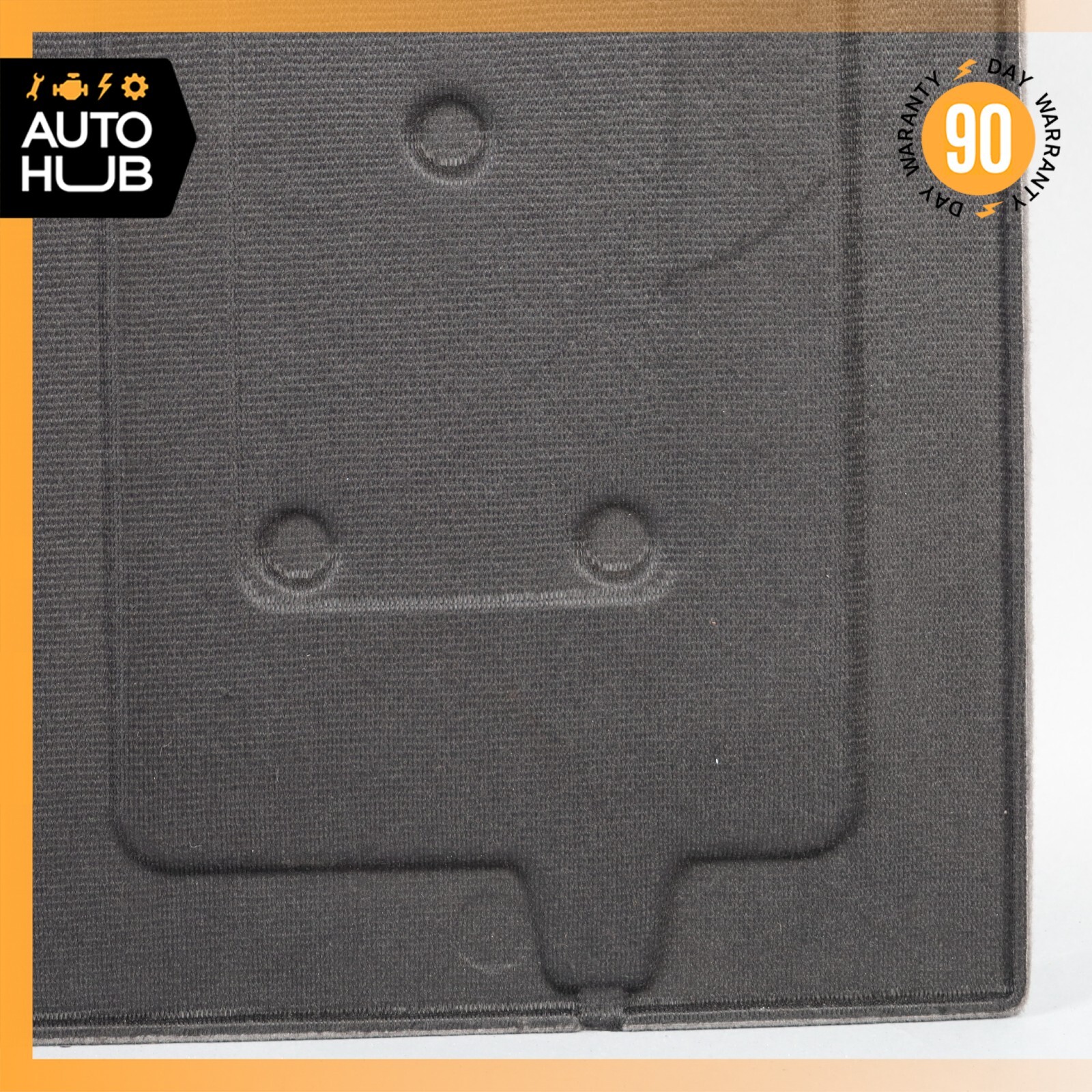 08-11 Maserati GranTurismo M145 Rear Trunk Floor Carpet Cover Panel Gray OEM 76k