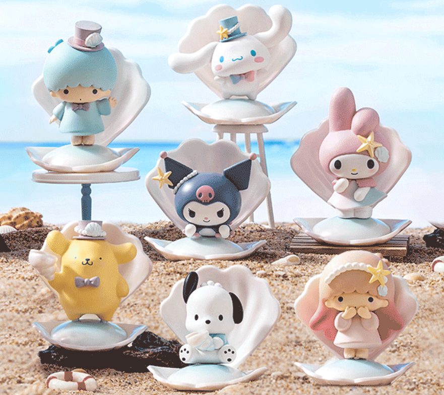 MINISO Sanrio Characters Blue Sea Holiday Series Confirmed Blind