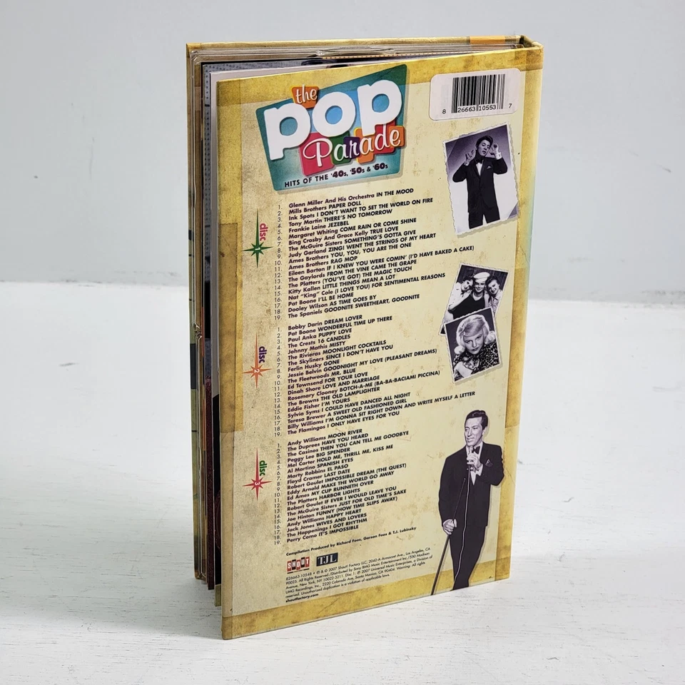 The Pop Parade Hits of the 40s 50s 60s 3 CDs Set 2007 Shout Factory 10548 TJL - Image 2 of 4