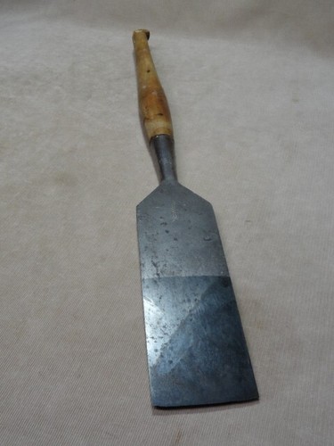 3 1/2" T.H. Witherby Slick Timber Frame Heavy Framing Socket Mortise Chisel NICE - Picture 8 of 24