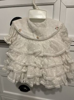 Martha’s Miniature White Dress 6 9 Months