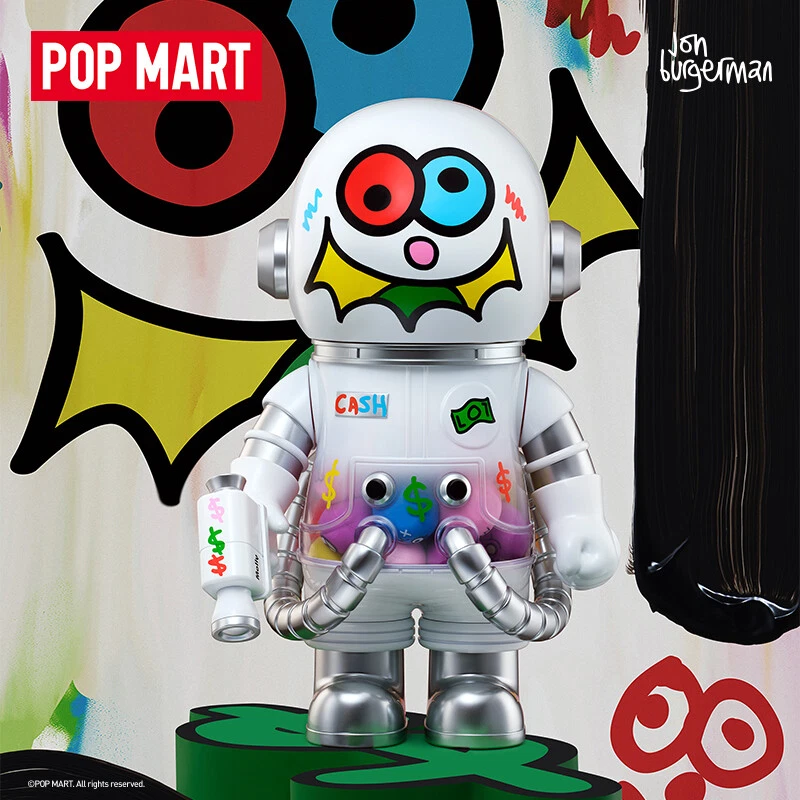 POP MART MEGA SPACE MOLLY 400% Jon Burgerman Series Figure